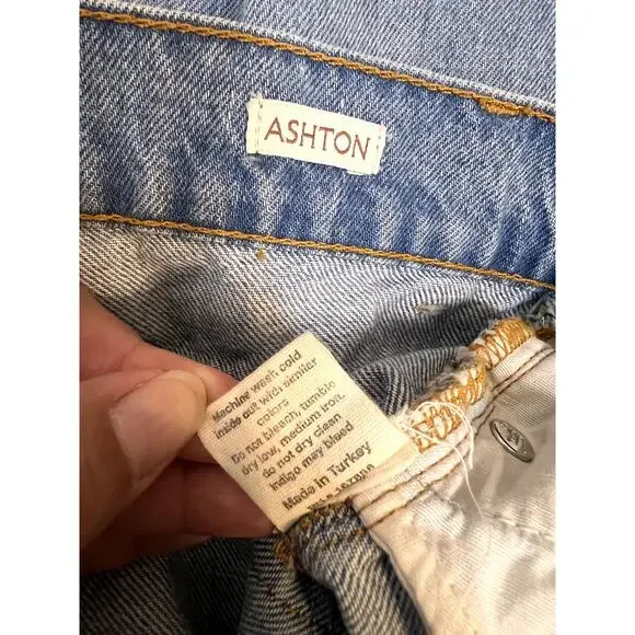 Mille Denim Ashton High Rise Wide Leg Flare Jeans Size 29